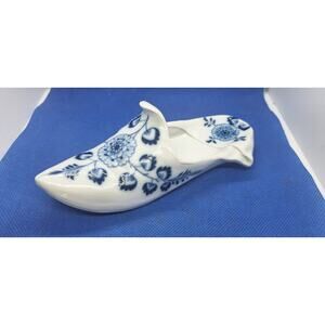 Meissen porcelain mini-slipper "Glücks Schuh Pantoffel"(lucky shoe slipper) MINT